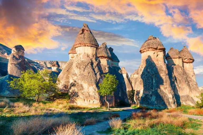 Istanbul: 2-Day Cappadocia Trip with Flights & Cave Hotel From Cappadocia: Green Tour with Small Group and Lunch