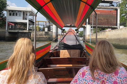 Bangkok : Private Canals Tour & 2 Temple with Hotel Pick Up Bangkok : Private Canals Tour & 2 Temple With Hotel Pick Up