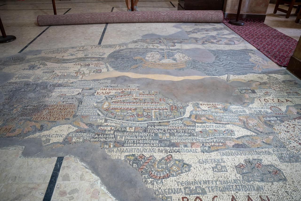 Amman: Tagestour zu Umm ar-Rasas, Madaba, Berg Nebo & Totes Meer