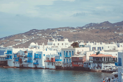 Mykonos: Sights, Super Paradise Beach, Sunbeds, & Transfers