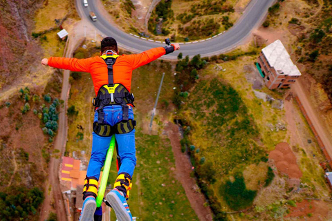 Bungee Jumping Over Peruvian Canyons