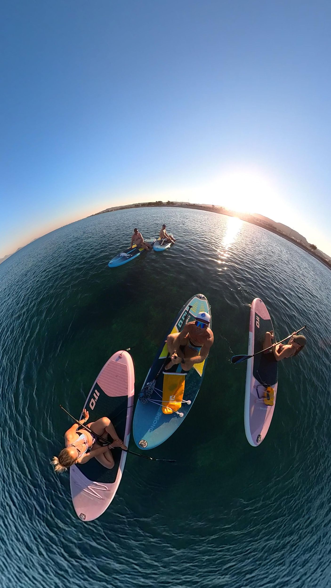 Kos: Geführte SUP-Tour bei Sonnenuntergang