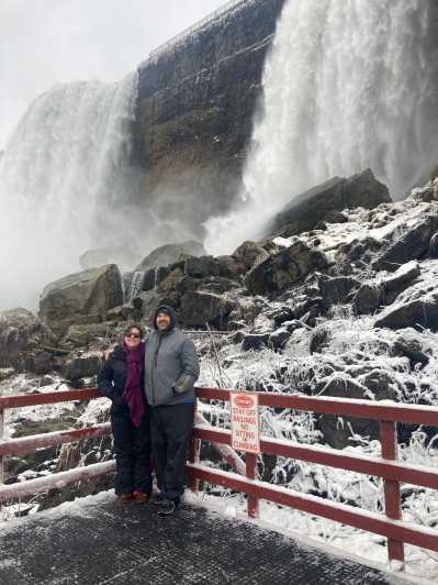 Wodospad Niagara, Nowy Jork: Zimowy wodospad Niagara z wycieczką do jaskini/wąwozu