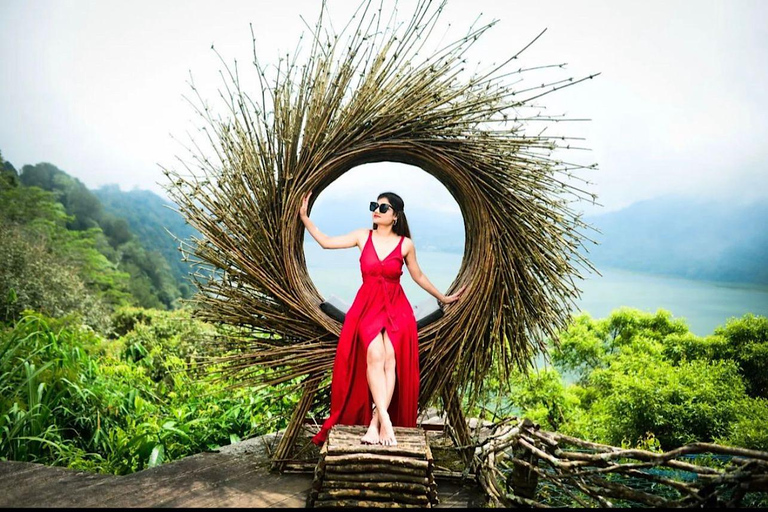 North Bali: Dolphin Swim, Snorkeling, & Waterfall Cliff Jump Small Group With Hotel Transfer Central Bali
