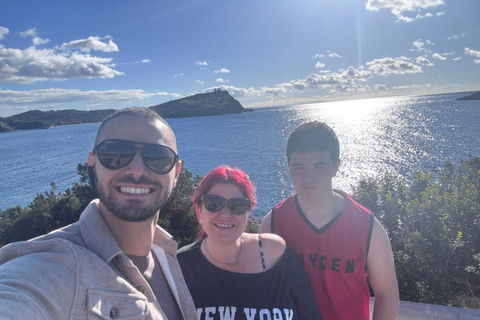 Lake Vouliagmeni Thermal Spa and Lycabettus Panoramic Sunset Sunset Tour