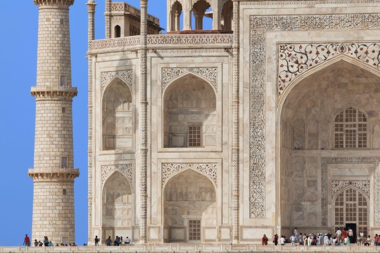 Desde Delhi: Excursión al Taj Mahal con todo incluido en tren superrápidoVisita privada con transporte y guía