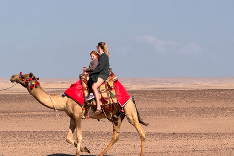 Hurghada: Camel Ride & horse ride and Off-Road Jeep Tour pickup from hotels inside hurghada