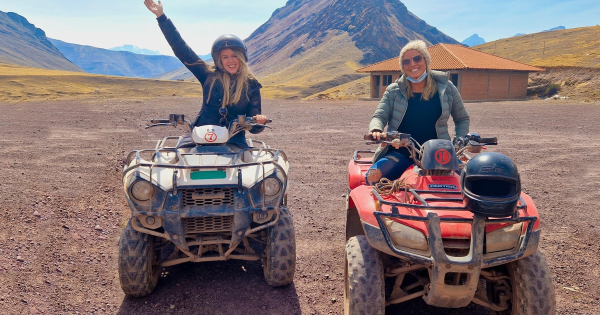 Rainbow Mountain with ATVs: The Only Fun and Exclusive Route | GetYourGuide