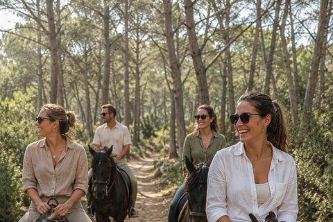 Menorca: Horseback Ride to Cala Mitjana Beach and Swim