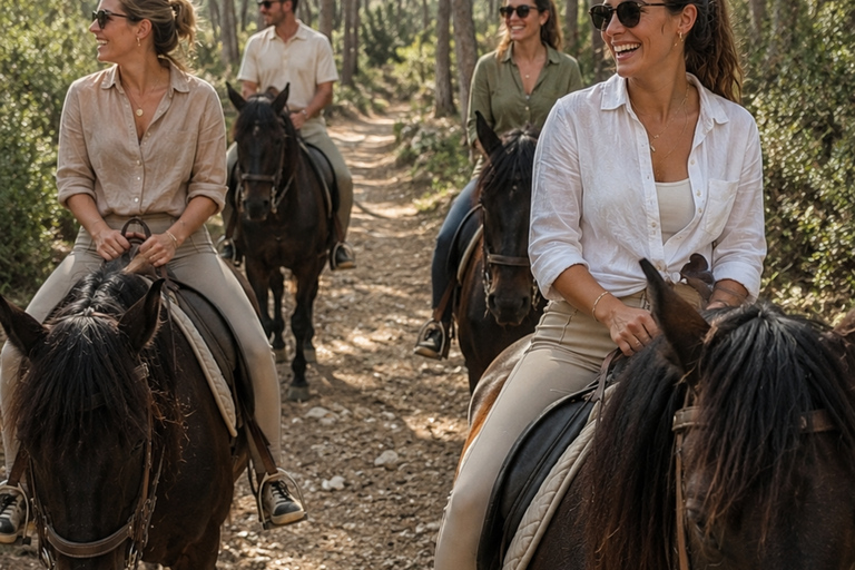 Menorca: Horseback Ride to Cala Mitjana Beach and Swim