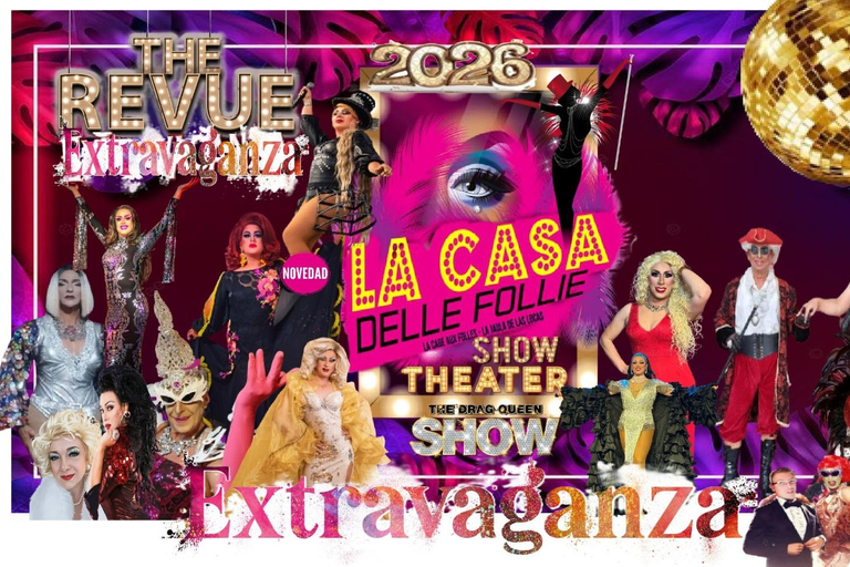 Alicante: Drag queen & transformism cabaret show Alicante: Drag queen cabaret show & transformism