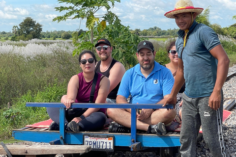 Siem Reap nach Battambang: Bamboo Train und Fledermaushöhle