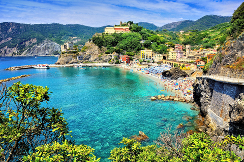 De Milão: Cinque Terre com Portovenere e cruzeiro de barco