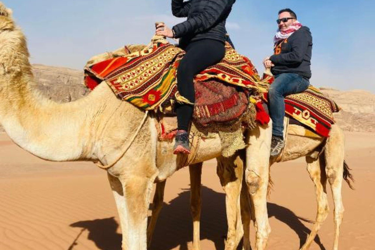 Hel dag Jeep Tour (Lunch) Wadi Rum Öken Highlights