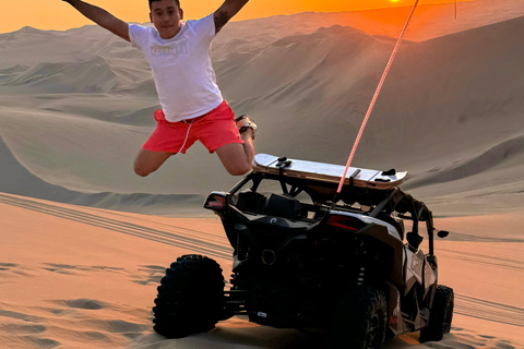 En Ica: Buggies 4x4 + sandboarding en el oasis de la huacachina