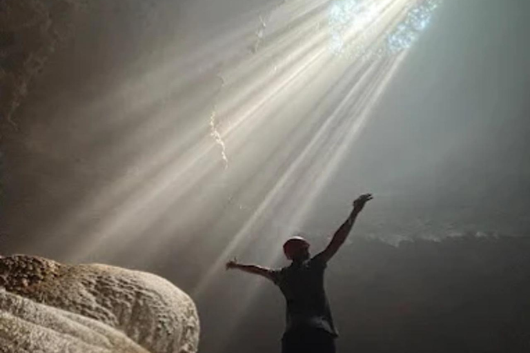 Sunrise at Nglanggeran Volcano, Jomblang Cave & Timang Tour