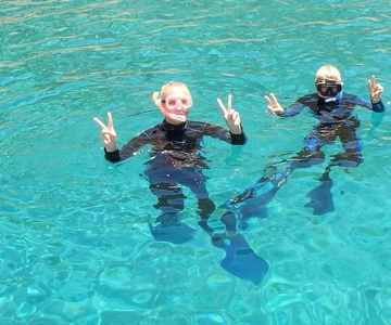 From Kos: Pserimos Island Snorkeling Cruise by Diving Boat