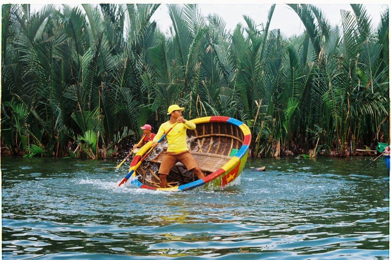 Da Nang: Cam Thanh Coconut Village and Hoi An by Night Tour Private Car from Da Nang to Hoi An - 2 way