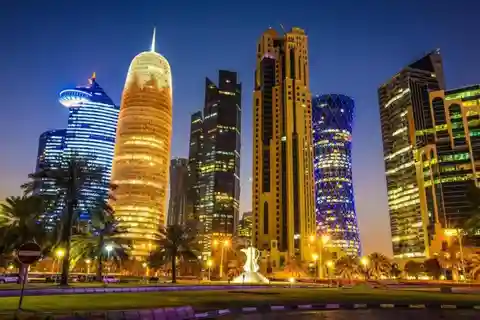 Doha: Night City Tour Airport or Hotel Pick-up/Drop-off.