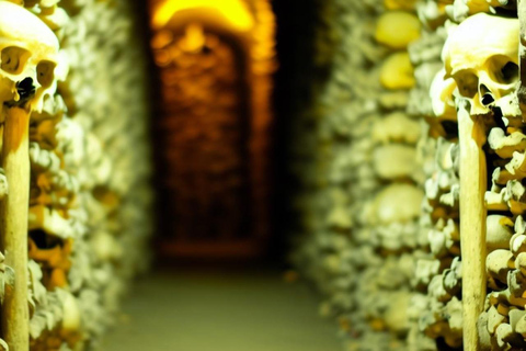 Paris: Catacombs Entry Ticket, Audio Guide, and River Cruise Catacombs Entry and Audio Guide with Cruise