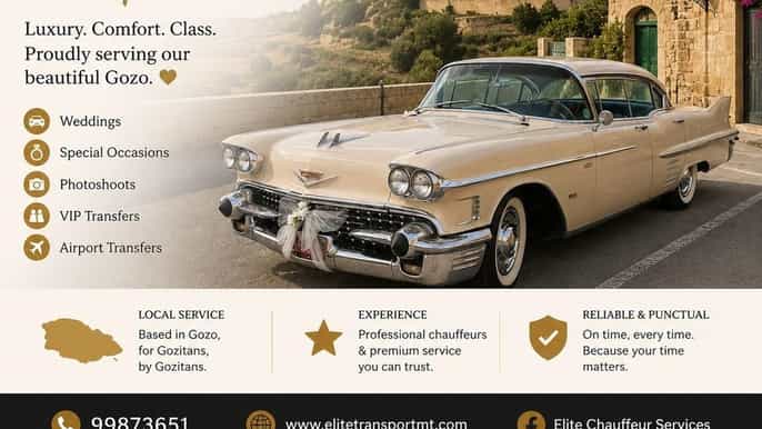 Malta: Yksityinen 4 tunnin kierros vuoden 1958 Cadillac-vintage-autolla