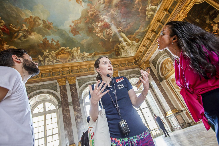 Desde París: Visita sin colas a Versalles y acceso a los jardinesTour en grupo en inglés con tour guiado de los jardines