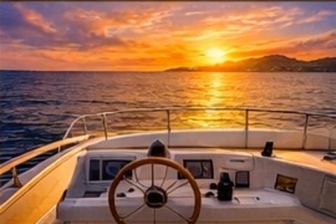 Bora Bora : croisière privée au coucher du soleil avec cocktails