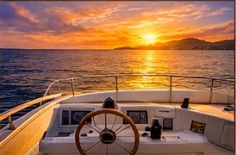 Bora Bora : croisière privée au coucher du soleil avec cocktails