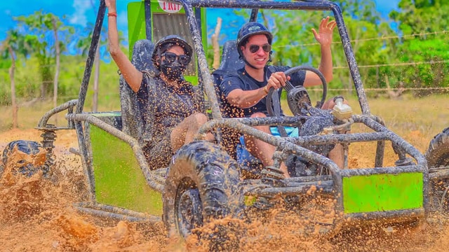 Punta Cana: Amazing Buggy Horse Tour To Cenote Macao Beach