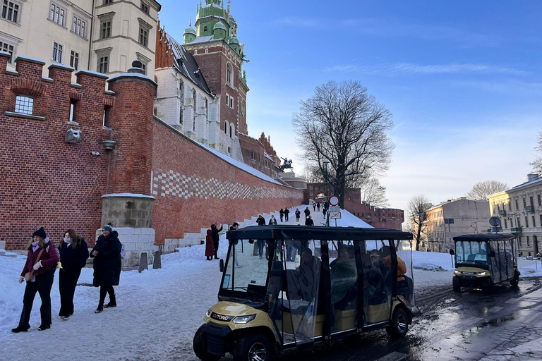 Krakow: Guided City Tour by Golf Buggy with Hotel Pickup