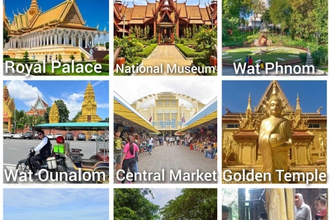Phnom Penh City and Silk Island Tour (bez miejsc ludobójstwa)