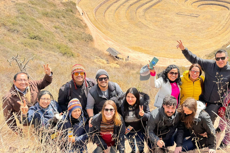 Cusco:Valle Sagrado Chinchero Moray Salineras Ollantaytambo