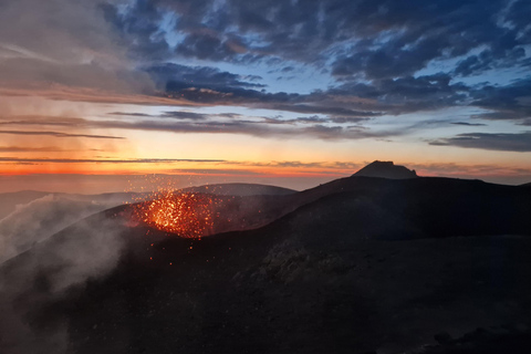 From Taormina: Sunset Experience on Mount Etna Upper Craters