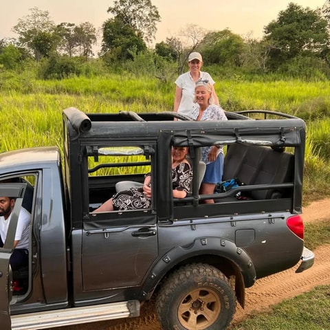 From Sigiriya: Hurulu Eco Park Sunset Jeep Safari
