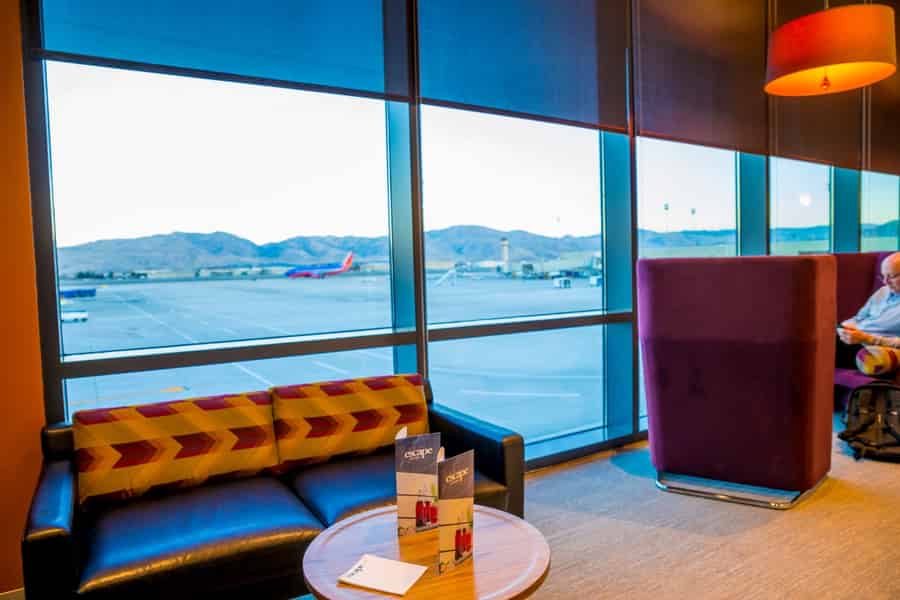 RNO Reno/Tahoe: Zugang zur Escape Lounge am internationalen Flughafen. Foto: GetYourGuide RNO Reno/Tahoe: Zugang zur Escape Lounge am internationalen Flughafen. Foto: GetYourGuide