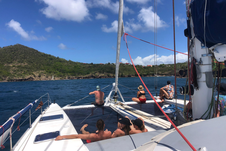 Guadeloupe:half Day on catamaran les Saintes, terre de haut