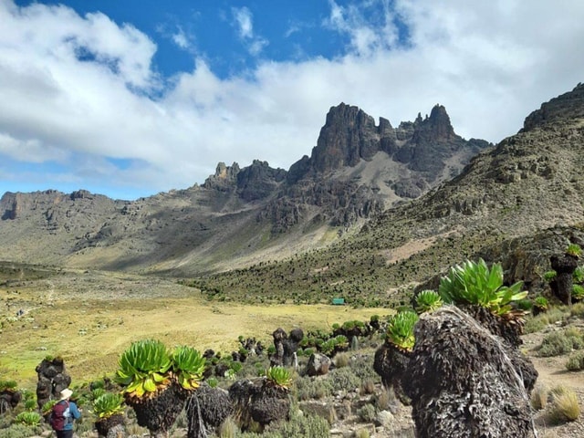 4 Days Mt Kenya Climbing & Hiking Expeditions: Sirimon Route