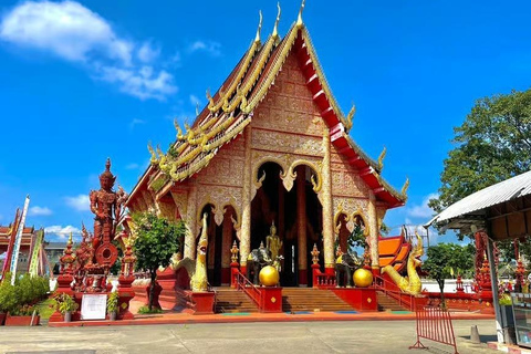 Chiang Rai Nature Escape Mae Kok River Trip and Hot Springs Chiang Rai Nature Escape by Private Van (Up to 8 Guests)