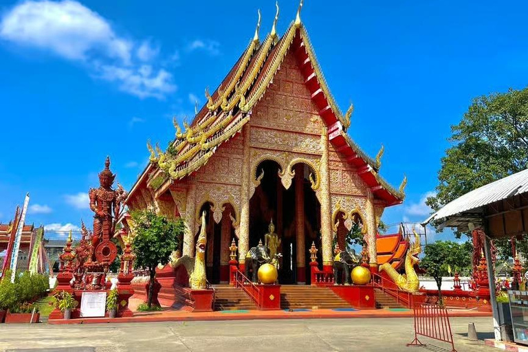 Chiang Rai Nature Escape Mae Kok River Trip and Hot Springs Chiang Rai Nature Escape by Private Van (Up to 8 Guests)