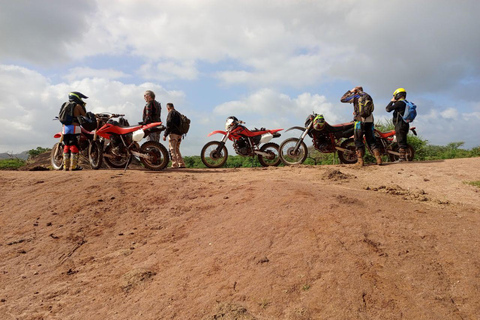 Diani: 3 Days Dirt-Bike Tour, Rukinga Conservancy with Hike Diani: Epic Dirt Bike Tour to Rukinga Conservancy