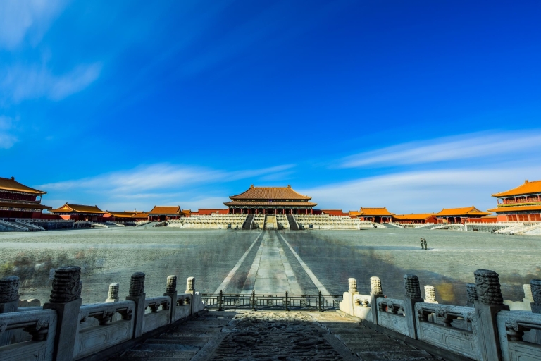 Traslado privado de ida y vuelta: a la ciudad de Pekín/Gran MurallaAeropuerto PKX a Ciudad Prohibida&Sitio de la Ciudad Traslado Privado