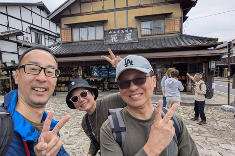 8-timmars Nakasendo-vandring från Nagoya – licenserad guide och bil8-Hour Nakasendo Hike from Nagoya – Licensed Guide &amp; Car