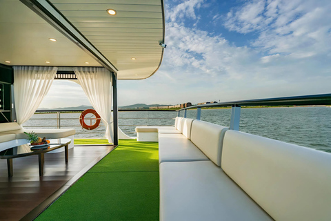 Ha Long Bay With Private Car & Private Luxury Crruise Ha Long Private Cruise & Private Car & Private Guide - 10h