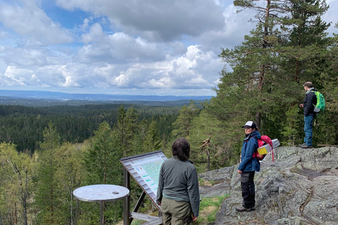 Oslo: Østmarka National Park Guided Hike with Food over Fire