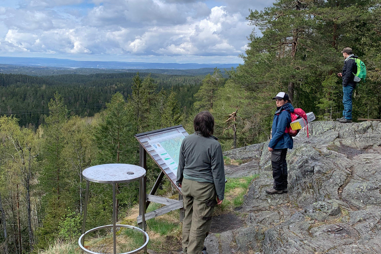 Oslo: Østmarka National Park Guided Hike with Food over Fire
