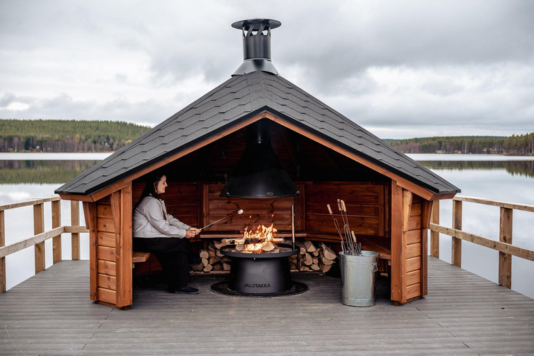 Rovaniemi: Ice sculpting, Sauna Experience & Dinner autumn