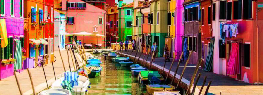 Venise : excursion d'une demi-journée à Murano et Burano