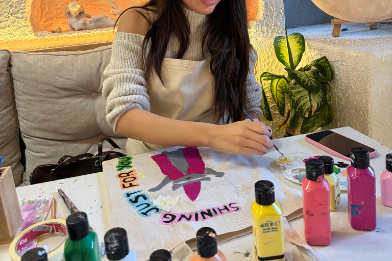 Antalya: Tote Bag Painting Workshop - Carry Your Own Art