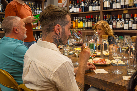 Malaga: Spanish Wine Tasting with 5 Wines and Pairing Tapas