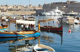 Valletta & Vittoriosa: Rundgang zum Sonnenuntergang & Bootsfahrt